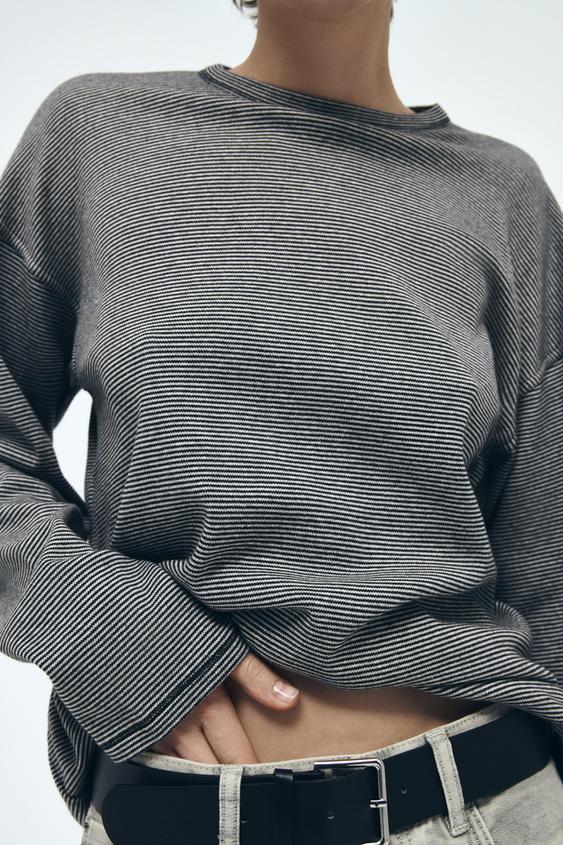 OVERSIZE STRIPED T-SHIRT