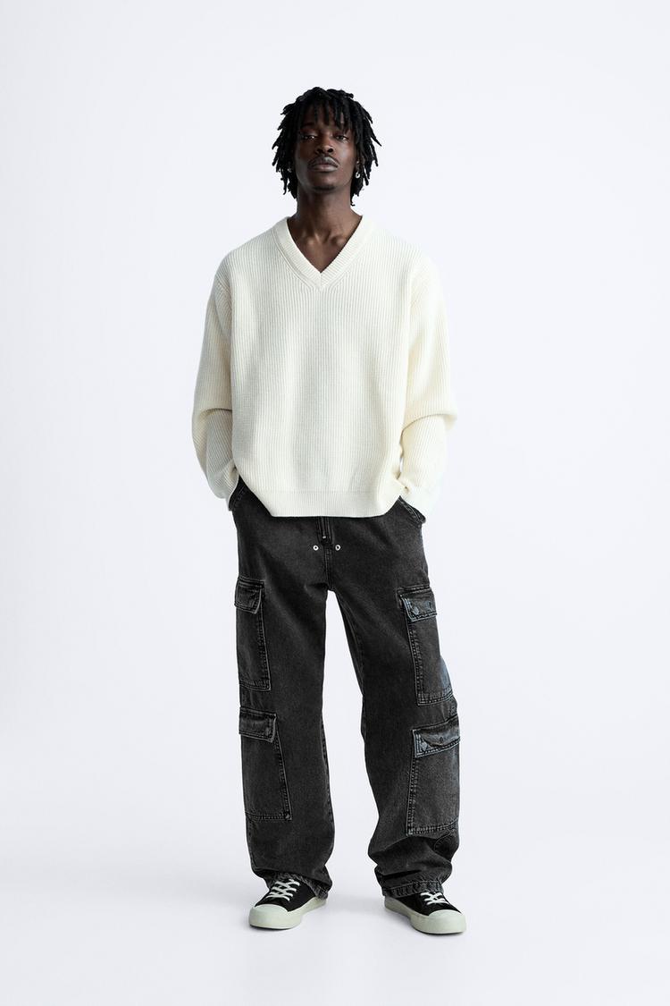 UTILITY JEANS WITH POCKETS