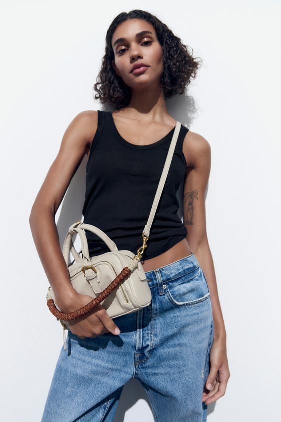BOWLING BAG WITH ROPE STRAPS