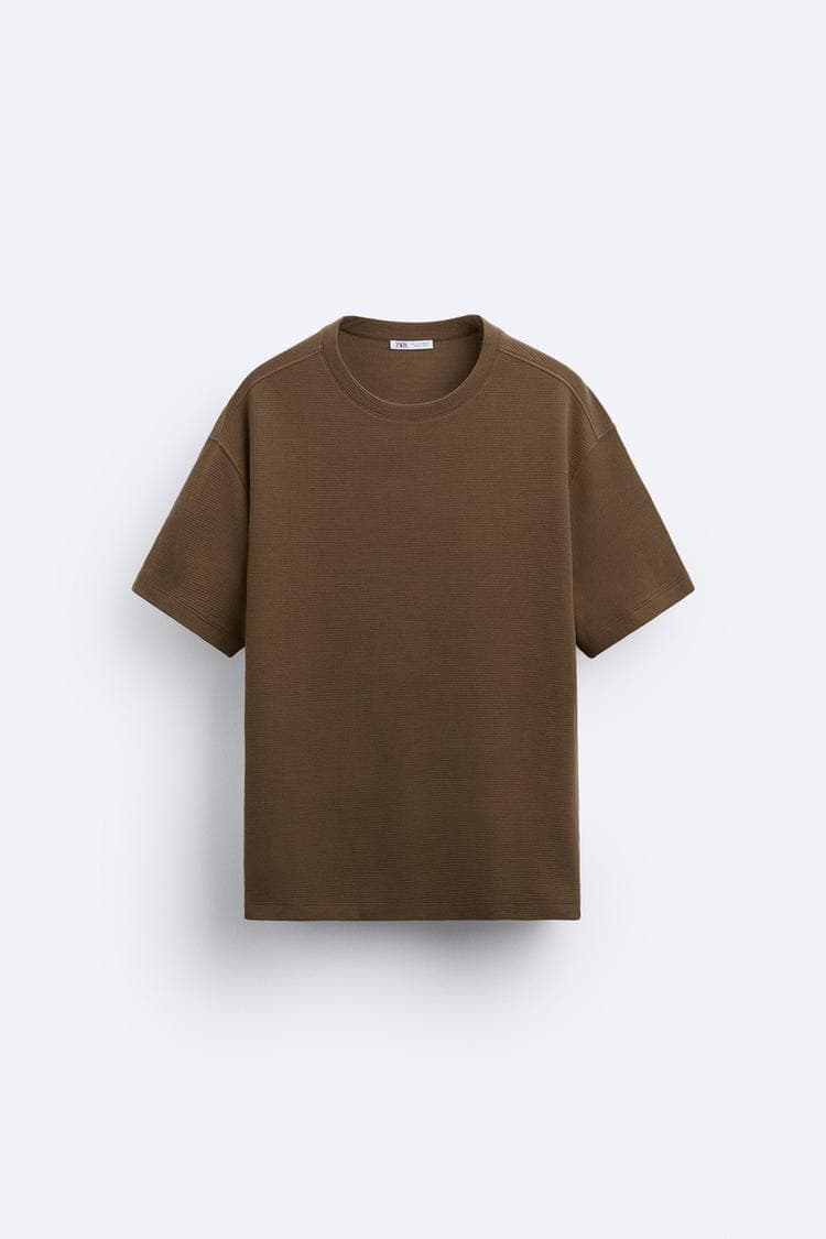 Smooth Cotton Monogram Logo T-Shirt