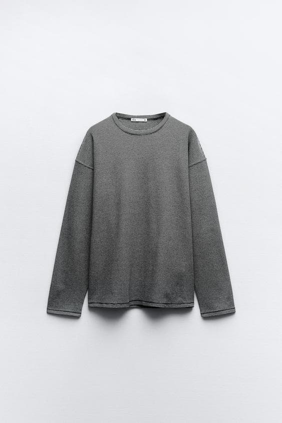 OVERSIZE STRIPED T-SHIRT