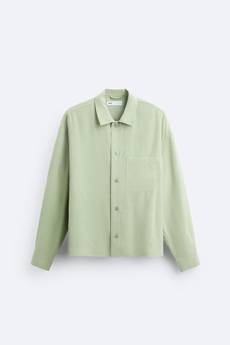 VISCOSE BLEND SHIRT