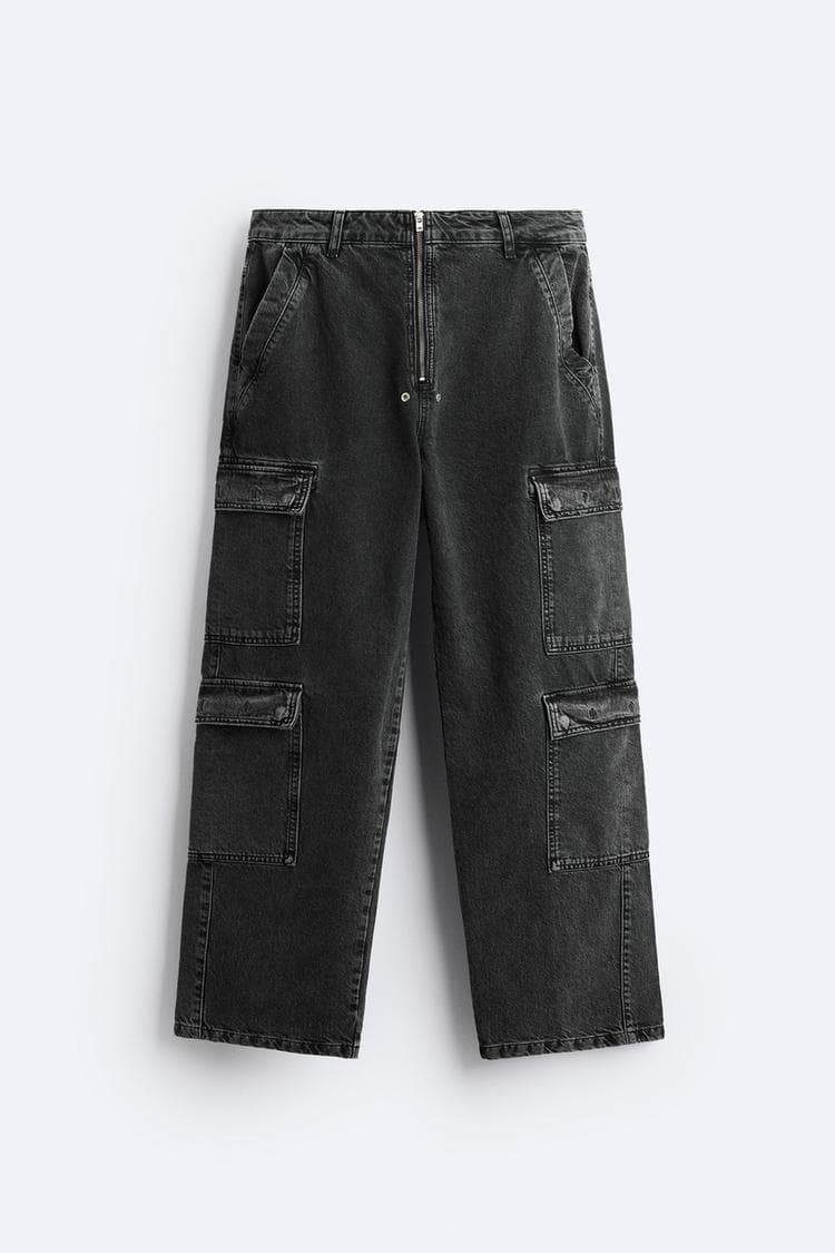 UTILITY JEANS WITH POCKETS